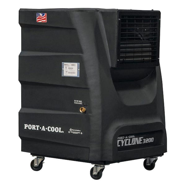 PORTACOOL Cyclone 3200 CFM 2-Speed Portable Evaporative Cooler for 700 sq. ft.