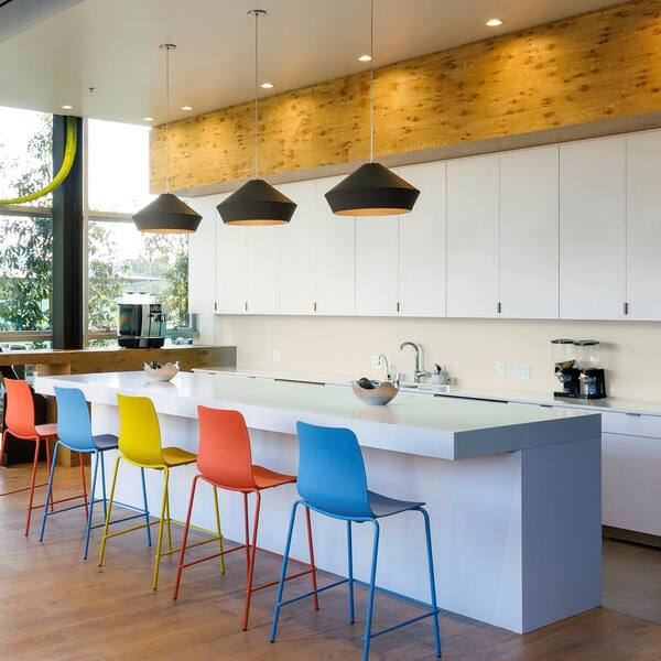 BEHR PRO - 1 gal. #YL-W09 Spun Cotton Semi-Gloss Interior Paint