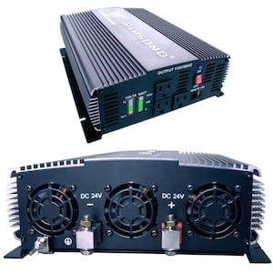 Sunray 1500-Watt Pure Sine Wave Intelligent DC to AC Battery and Solar Inverter