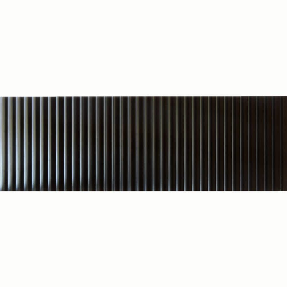 Imprint 11.81 in. x 35.48 in. Matte Black Ceramic Large Format Wall Tile (25 Cases, 290.75 sq. ft./Pallet) price history on PriceWatchPro