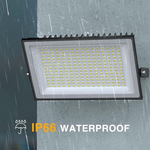 Vrbgify 200W Volt 18000 Lumen 6500K LED Flood Light Outdoor