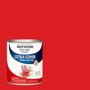 32 oz. Ultra Cover Gloss Apple Red General Purpose Paint (Case of 2)