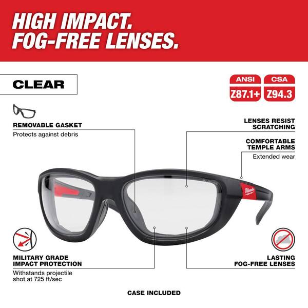 6 Pack Hunting & Shooting Safety Glasses, Ballistic & Impact Resistant  Protective Glasses for Men and Women, ANSI Z87.1 Eye Protection for Work  Indoor