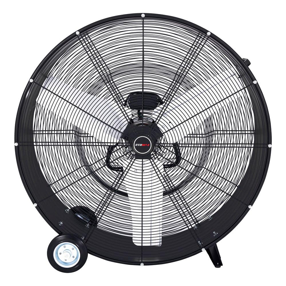 ECOMAX 36 in. 2-Speed High Velocity Industrial Black Drum ECOMAX 36 in. 2-Speed High Velocity Industrial Black Drum