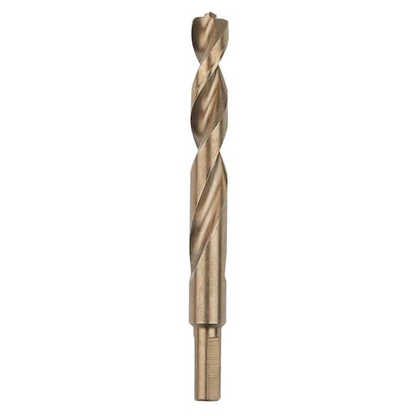 Milwaukee 1/2 in. Cobalt Red Helix Twist Drill Bit (5-Pack) 48-89