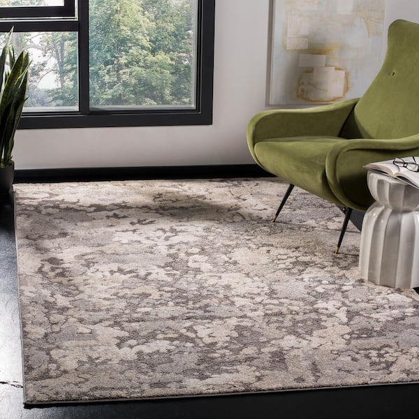 Spirit 11 ft. x 14 ft. Taupe/Gray Marble Area Rug