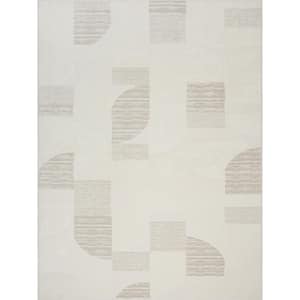 Urban Loft Cream 5 ft. x 7 ft.  Area Rug