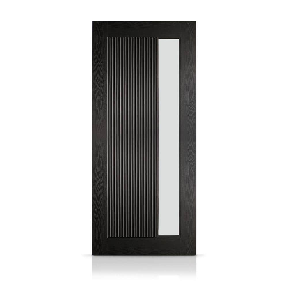 reviews-for-calhome-36-in-x-80-in-reversible-decorative-glass-black