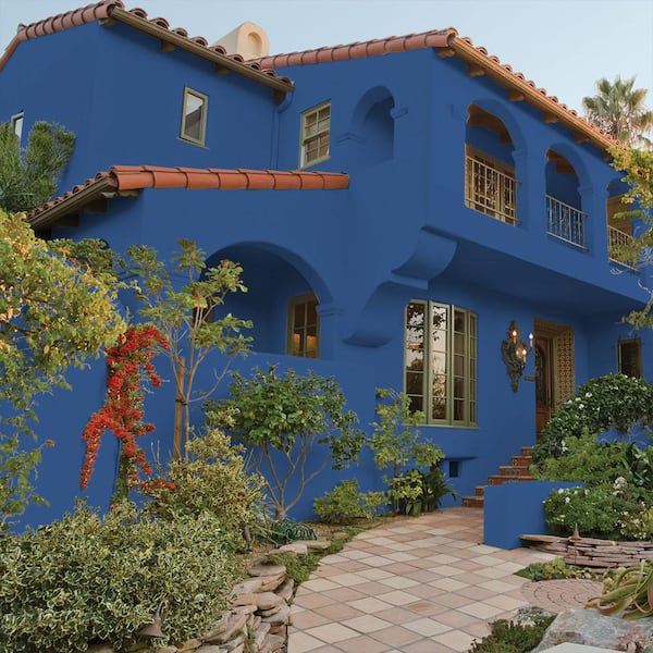 Interior Paint - Dark Cobalt Blue - Paint Colors - Paint - The Home Depot