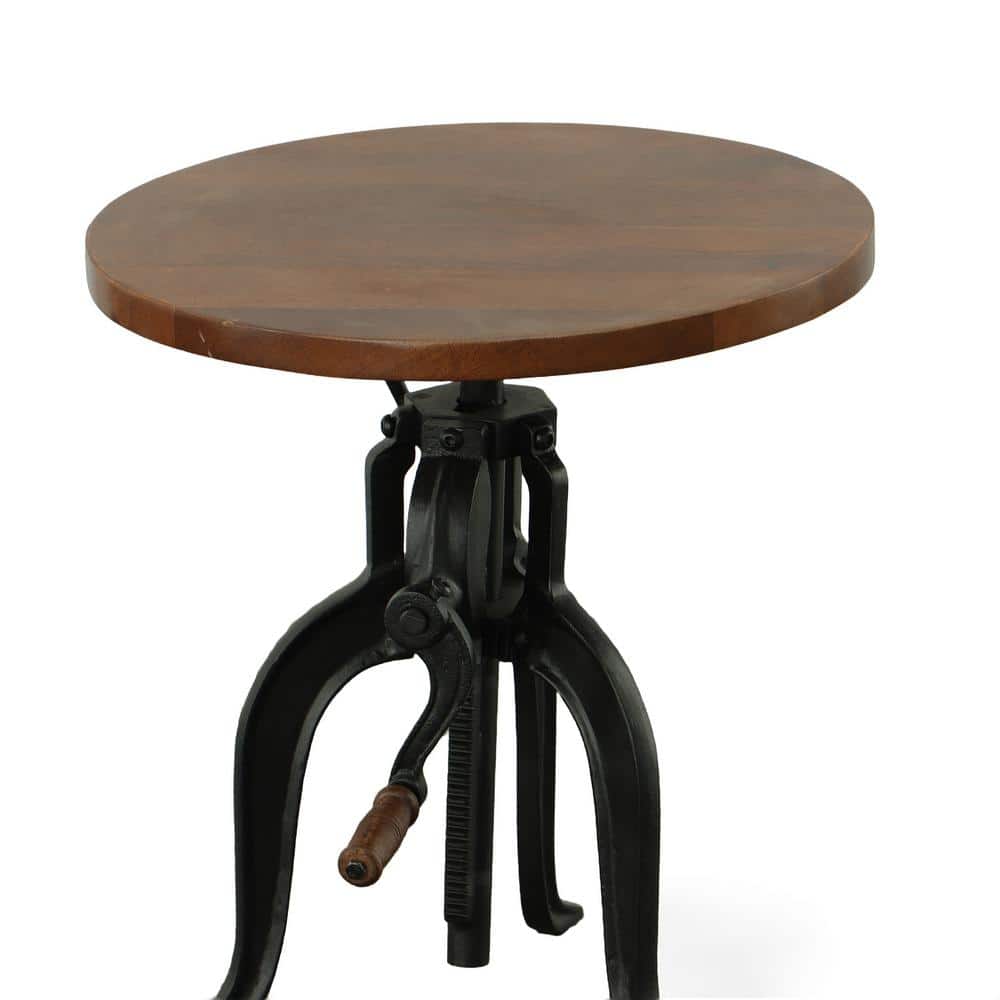 Regan Chestnut and Black End Table - thumbnail 3