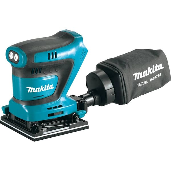 Makita 18V LXT LithiumIon Cordless 1/4 in. Sheet Finishing Sander