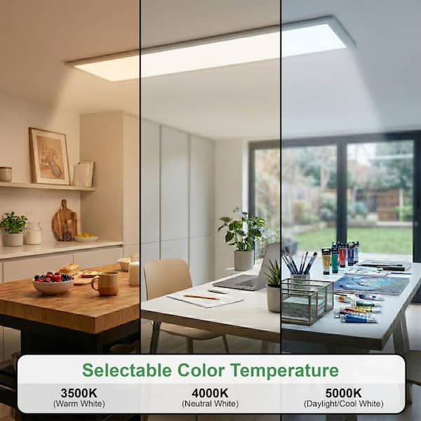 Maxlite 1x4 White Integrated LED Flat Panel Light for Commercial