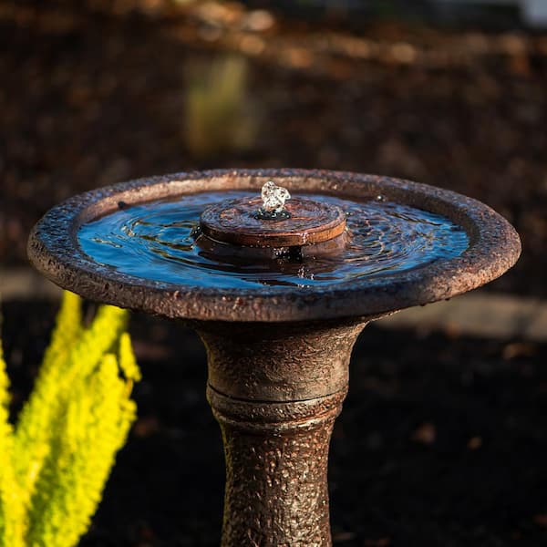 Solar Water Fountain Bird Bath - $230.00