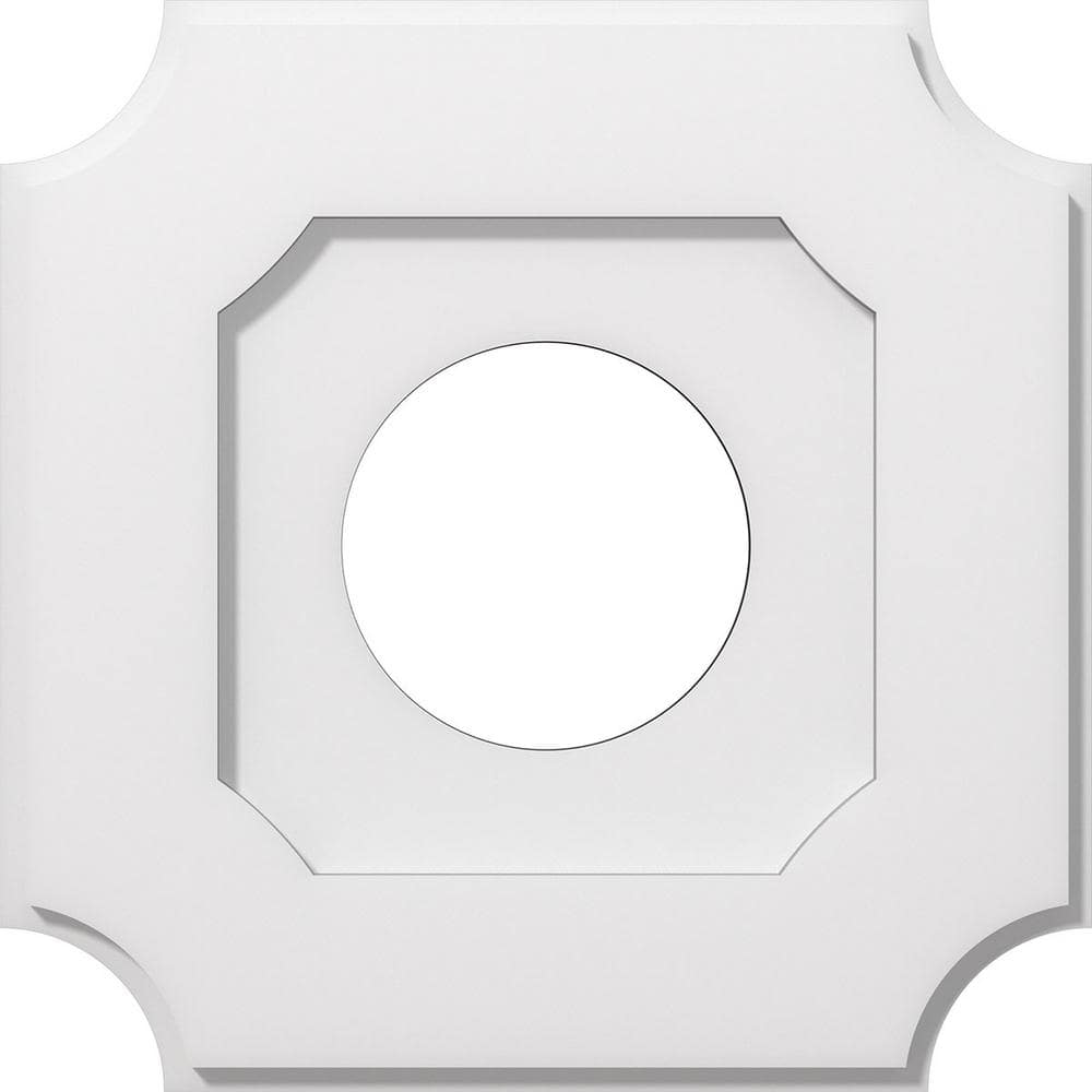 16 in. O.D. x 6 in. I.D. x 1 in. P Locke Architectural Grade PVC Contemporary Ceiling Medallion price history on PriceWatchPro