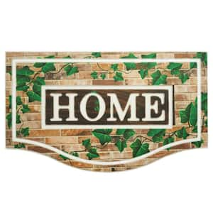 Foliage Home Multi-Colored 18 in. x 30 in. Indoor/Outdoor Doormat