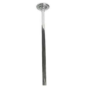 Raindrop Ceiling 17 in. Shower Arm with Flange in Polished Chrome