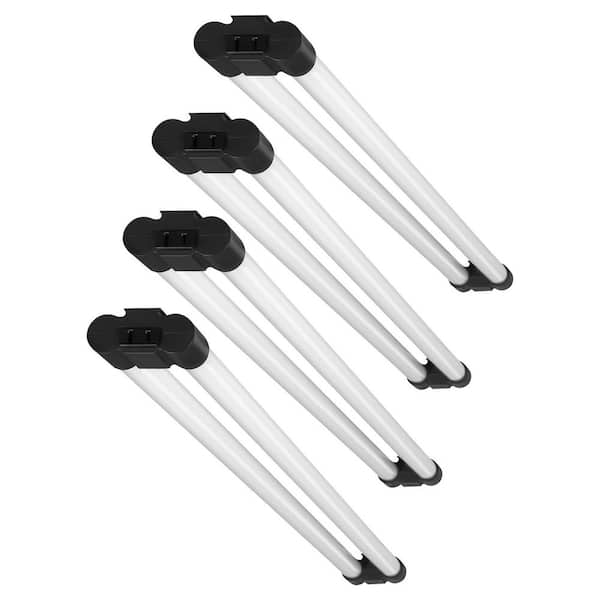LED Ceiling Light 4 ft. 40-Watt Equivalent Integrated LED Shop Light 4500 LM with ON/OFF Switch for Garage Home 4-Pack