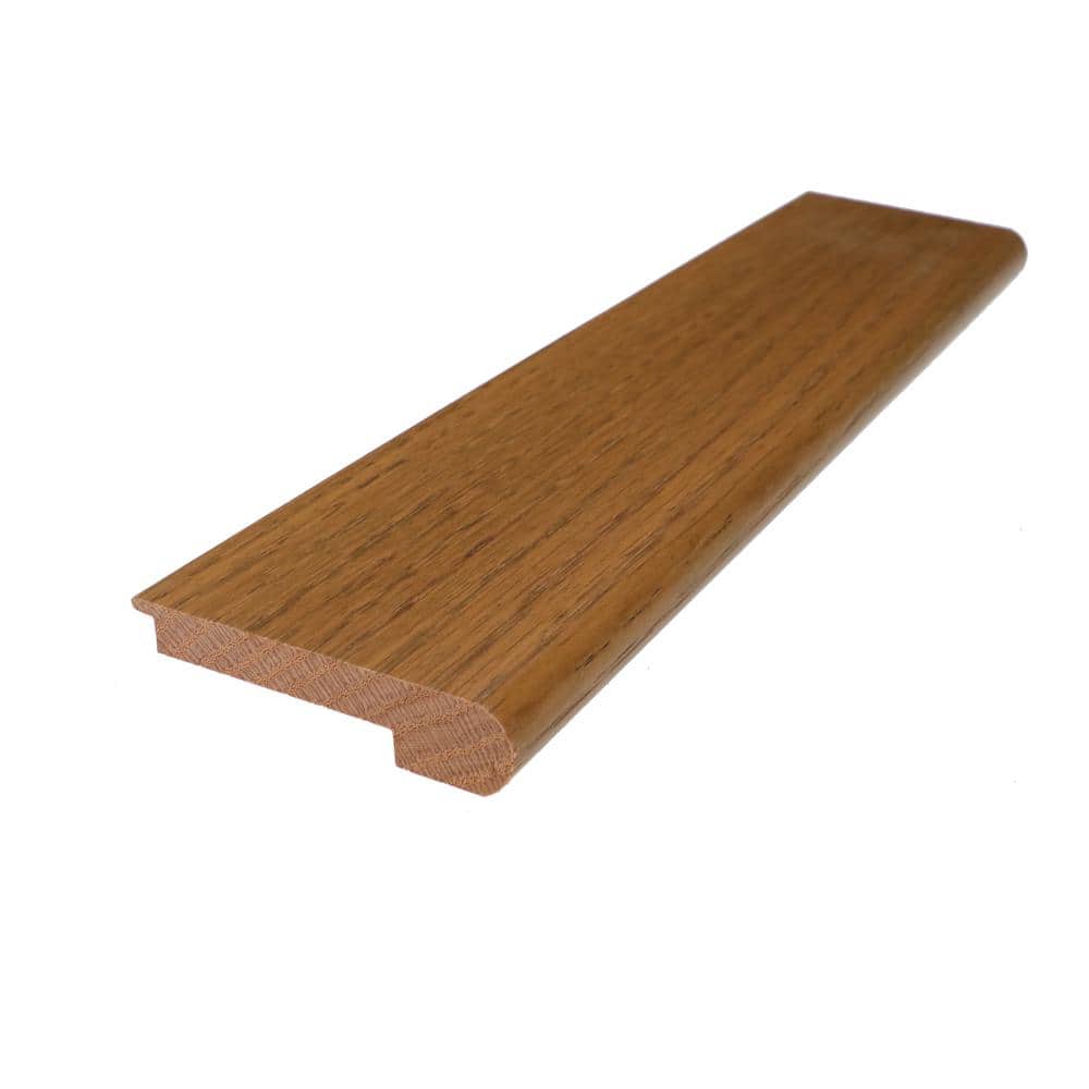 ROPPE Cadence 0.375 in. T x 2.78 in. W x 78 in. L Hardwood Stair Nose, Medium -  HSN0244