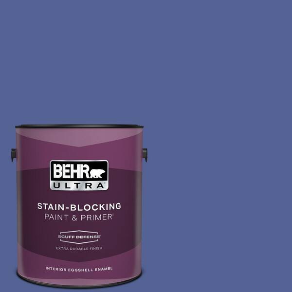 BEHR ULTRA 1 gal. #610B-7 Breathtaking Extra Durable Eggshell Enamel Interior Paint & Primer