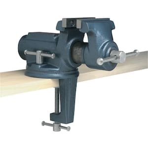 CBV-100, Super-Junior 4 in. Vise with Clamp-On Swivel Base