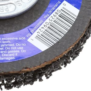 4-1/2 in. x 5/8 in. -11 in. Non-Woven Quick-Strip Disc