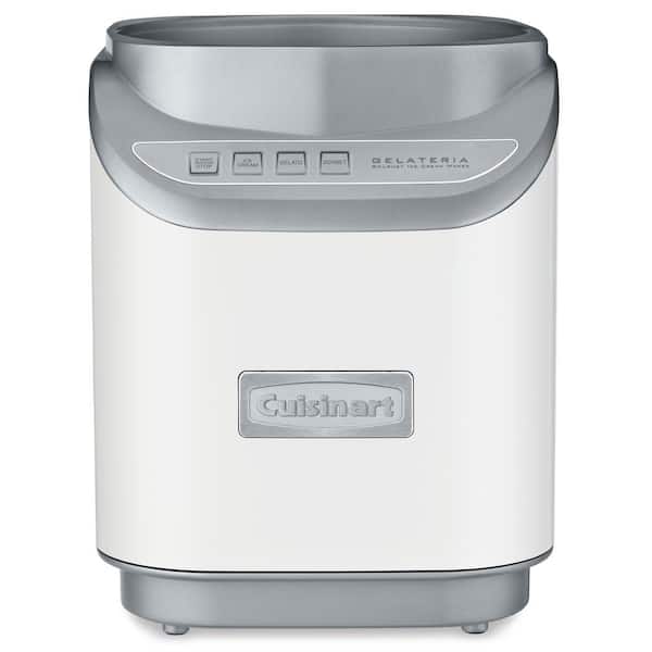 Cuisinart Cool Creations 2 qt. White Electric Ice Cream Maker with Recipe  Booklet ICE-60WP1 - The Home Depot