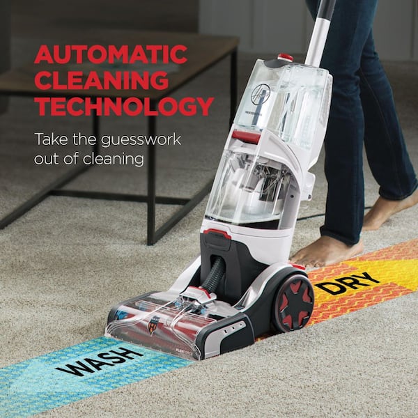 SmartWash Advanced Automatic Corded Upright Carpet Cleaner Machine w/ 64 oz. Pet Stain and Odor Carpet Cleaner Solution