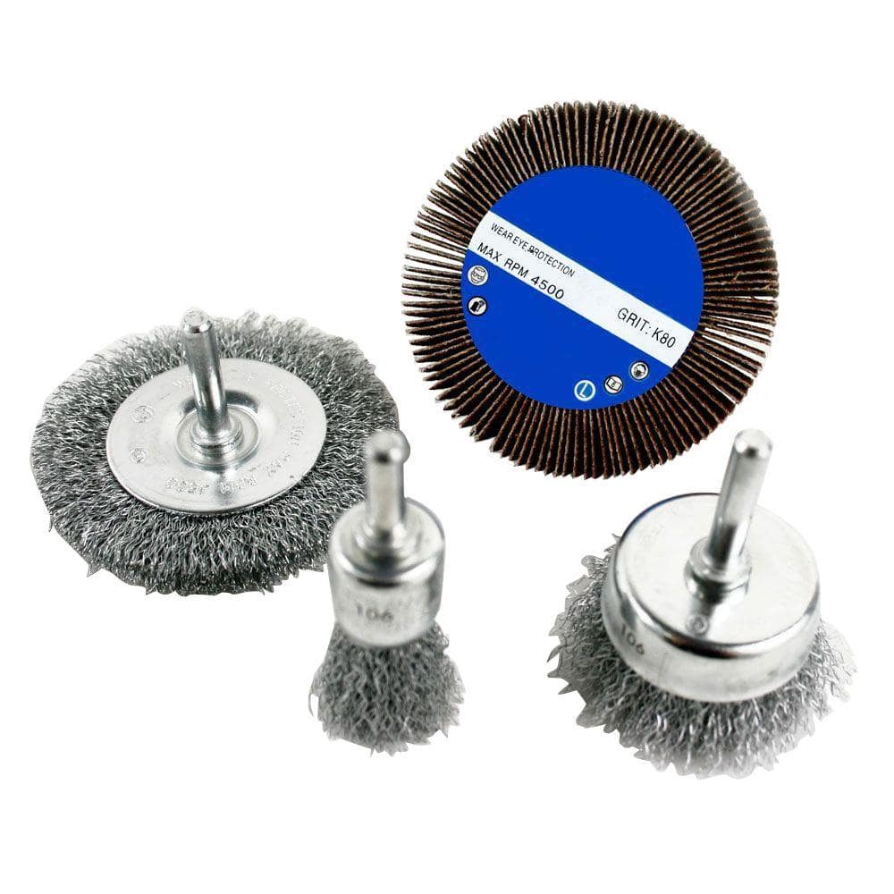 Details about  / 5 Inch Rotary Drill Wire Wheels Cup Brush Drill Rust Paint Remover Tools Parts