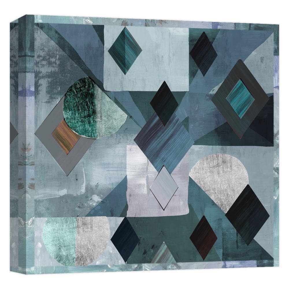 ''PAIR OF DIAMONDS'' Canvas Abstract Wall Art 15 in. x 15 in. price history on PriceWatchPro