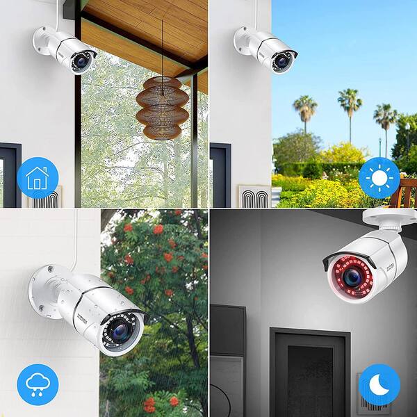 Indoor/Outdoor, Wired Security Camera