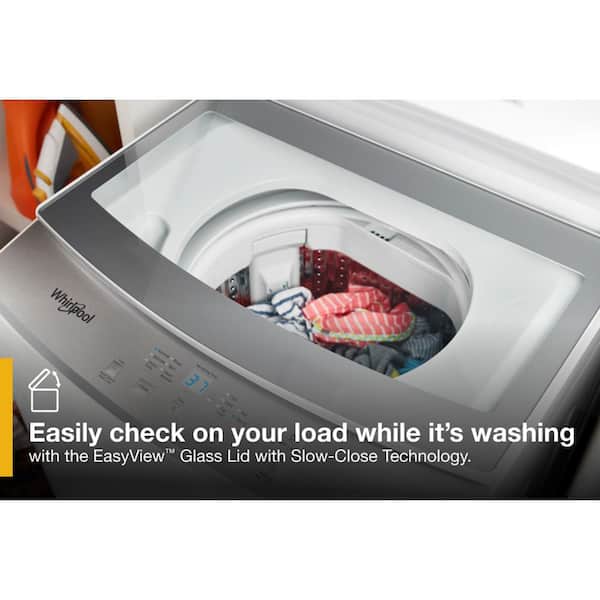WET4024HW Whirlpool 24 Stacked Laundry Center Washer + Electric