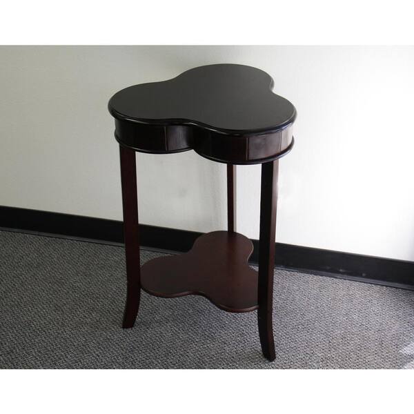 ore international black side table