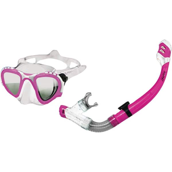 Aqua LEISURE Pink Gemini Adult Dive Combo Set