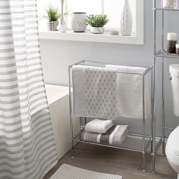 Towel Racks, 3 Shelf Bath Towel Holder for Bathroom - Vita Home