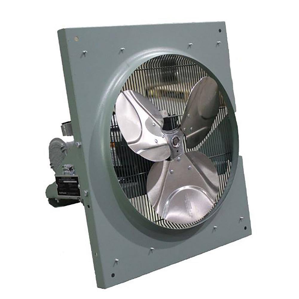 RUFFNECK Industrial Exhaust Fan, 12 in., with Explosion-Proof Motor ...
