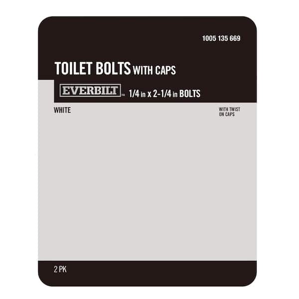 Everbilt Reinforced Toilet Wax Ring with Plastic Horn and Zinc-Plated Toilet  Bolts 004301-SP - The Home Depot