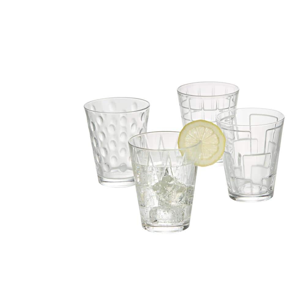 Villeroy & Boch 10 oz Clear Crystal Tumblers Set of 4