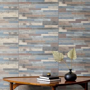 Coleur Tikal Mix 6-1/2 in. x 20-3/8 in. Ceramic Wall Tile (8.37 sq. ft./Case)