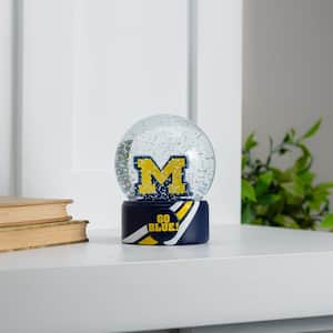 University of Michigan 5 in. Glass Tabletop Snow Globe