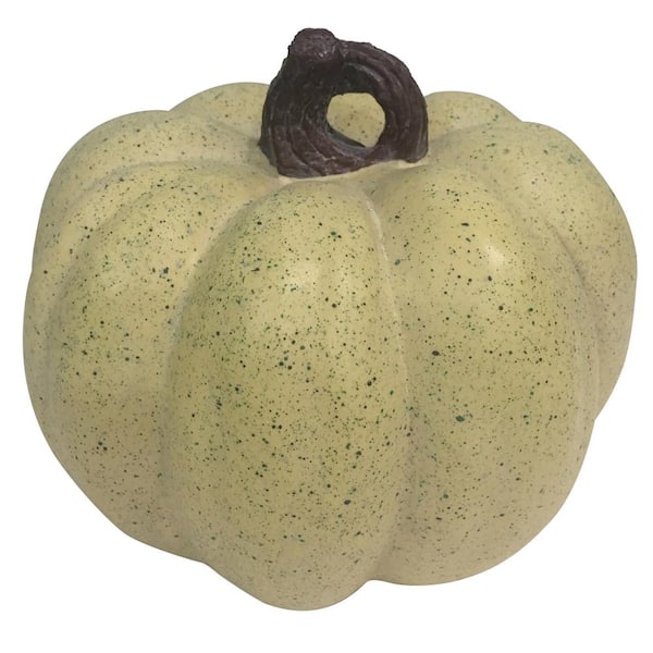 7.5 in. Harvest Pumpkin in Cream