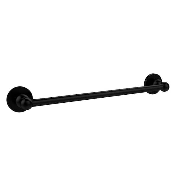 Allied Brass Bolero Collection 24 in. Towel Bar in Matte Black