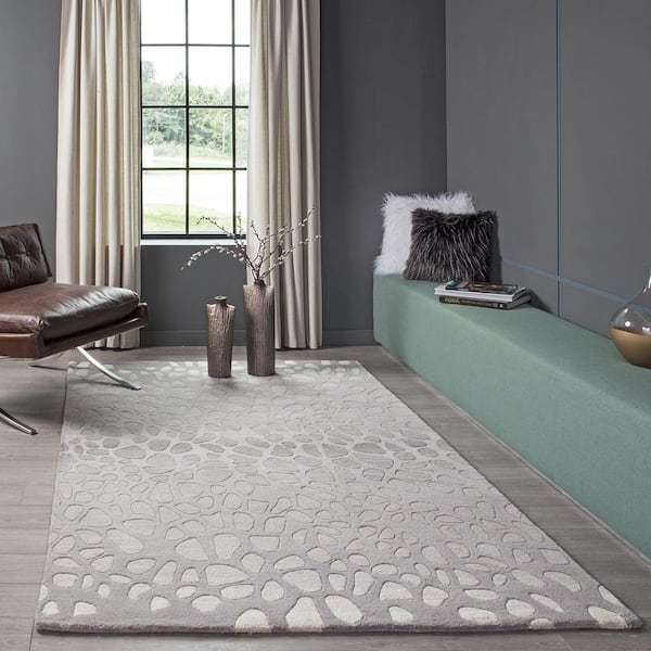 Delhi Silver 2 ft. x 8 ft. Indoor Runner Rug