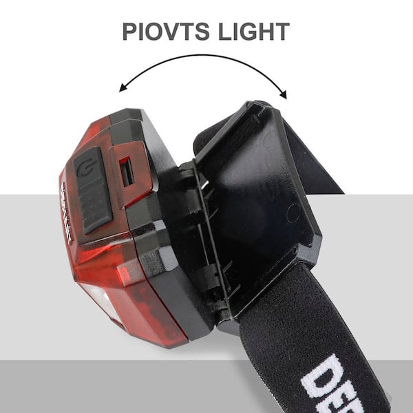 Defiant 550 Lumens LED Alkaline Headlight 00488 - The Home Depot