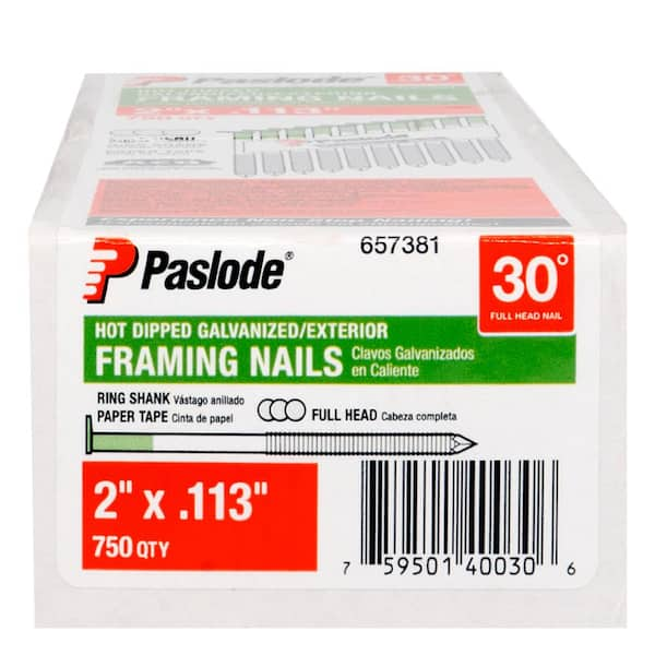 Paslode discount nails menards