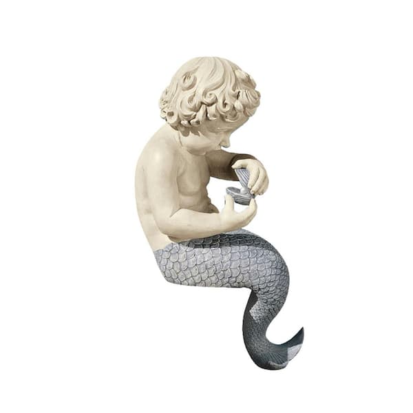 Design Toscano 15.5 in. H The Ocean's Little Treasures Sitting Sculpture