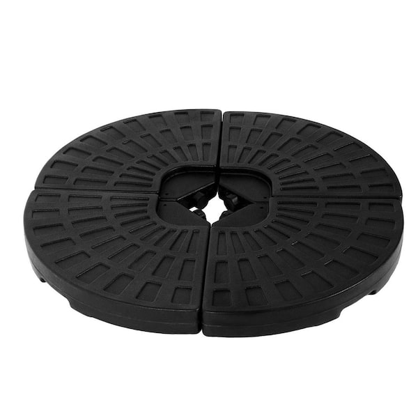 14 lbs. 19 in. Patio Umbrella Base in Black