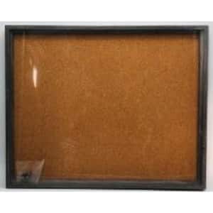 21 x 17-in Black Framed Cork Board