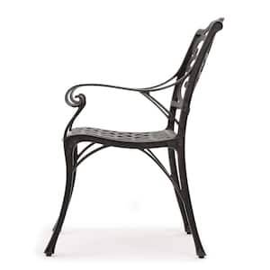 Alfresco Bronze Aluminum Outdoor Dining Chairs (Set of 2)