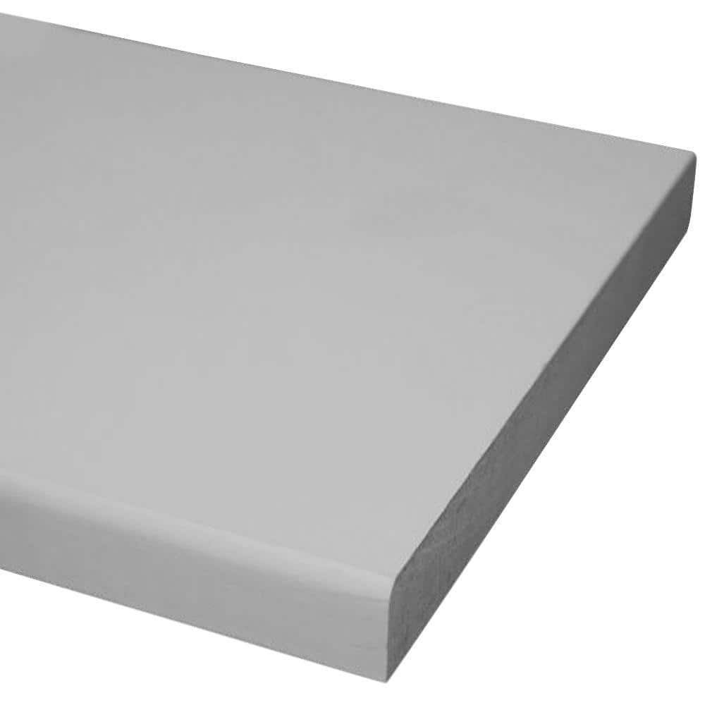 Pac Trim Primed MDF Board (Common: 11/16 in. x 5-1/2 in. x 8 ft.; Actual:  0.669 in. x 5.5 in. x 96 in.) 1702368 - The Home Depot