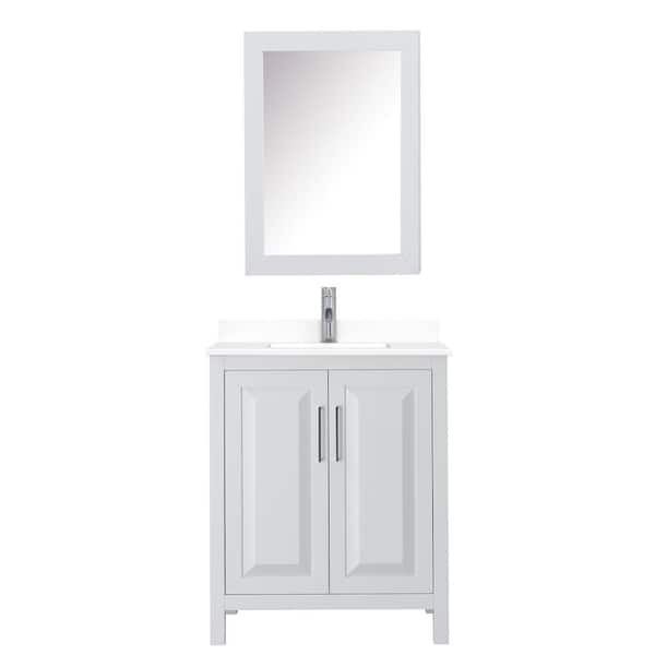 Daria 30 Vanity - Dark Blue  Beautiful bathroom furniture for every home  - Wyndham Collection